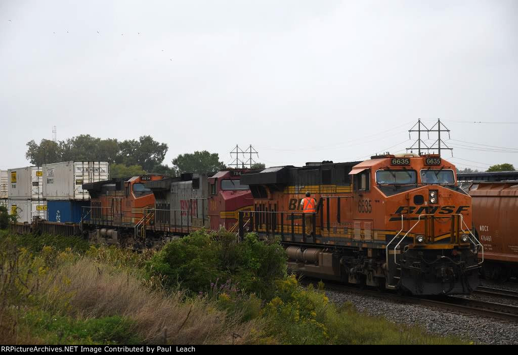 Westbound intermodal